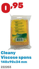 Aanbieding: Cleany Viscose spons