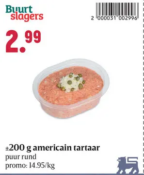 Aanbieding: americain tartaar