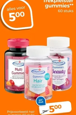 Aanbieding: Trekpleister gummies
