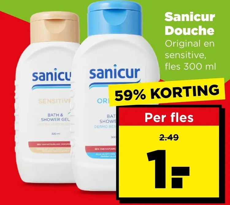 Aanbieding: Douche