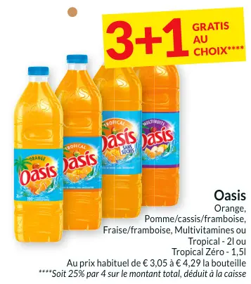 Offre: Oasis
