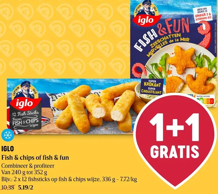 Promotie: Fish & chips of fish & fun