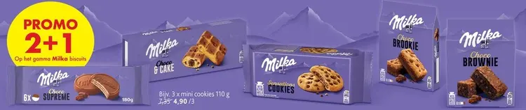 Promotie: Mini cookies