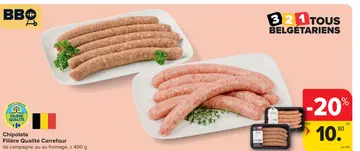 Offre: Chipolata Filière Qualité Carrefour