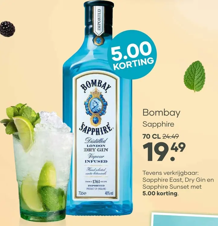 Aanbieding: Bombay Sapphire