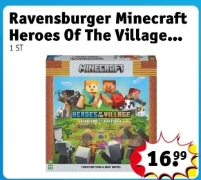 Aanbieding: Ravensburger Minecraft Heroes Of The Village.