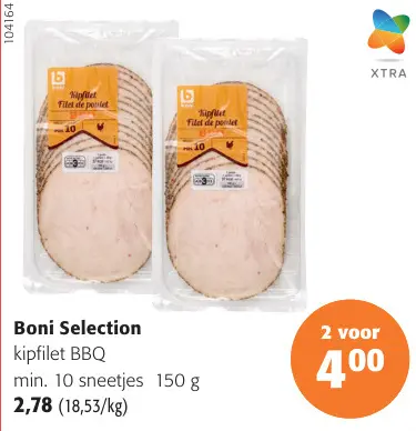 Promotie: kipfilet BBQ