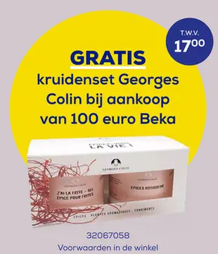 Aanbieding: kruidenset Georges Colin