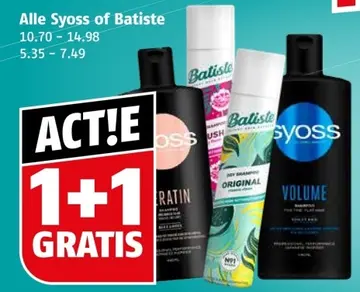 Aanbieding: Syoss of Batiste