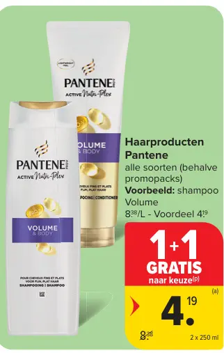 Promotie: Haarproducten