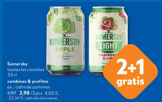 Offre: Somersby