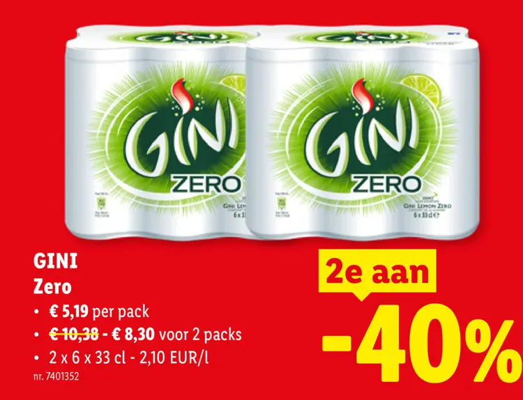 Promotie: Gini Zero