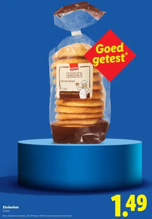 Aanbieding: Eierkoeken