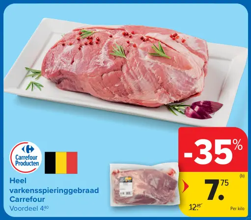 Promotie: Heel varkensspieringgebraad