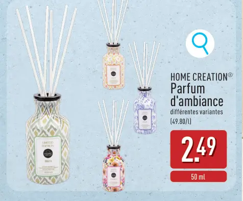 Offre: Parfum d'ambiance