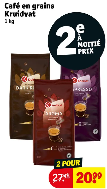 Offre: Café en grains