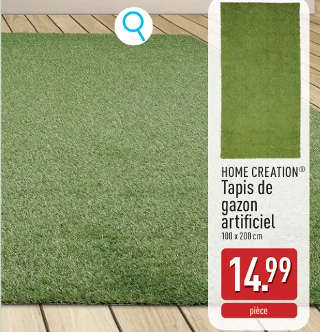 Offre: Tapis de gazon artificiel