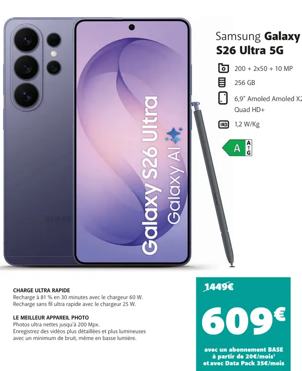 Offre: S26 Ultra 5G