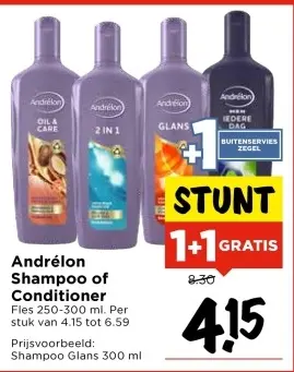 Aanbieding: Andrélon Shampoo of Conditioner