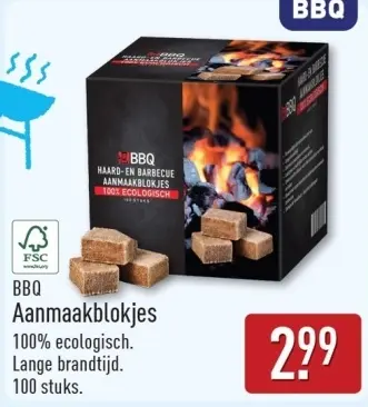 Aanbieding: Aanmaakblokjes