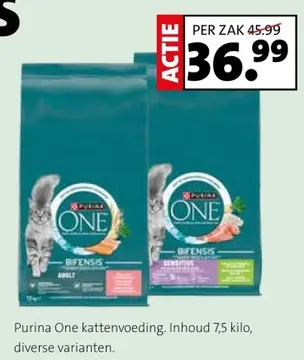 Aanbieding: Purina One kattenvoeding