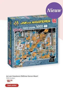 Aanbieding: Jan van Haasteren Oldtimer Karren Maar!