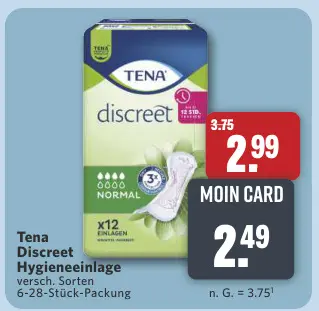Aanbieding: Discreet Hygieneeinlage