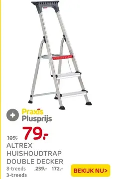 Aanbieding: Altrex huishoudtrap double decker