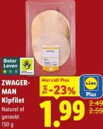 Aanbieding: ZWAGERMAN Kipfilet