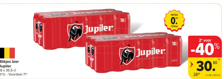 Promotie: Blikjes bier
