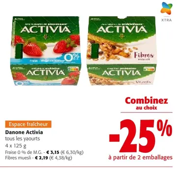 Offre: Danone Activia 