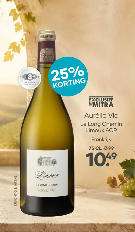 Aanbieding: Aurélie Vic Le Long Chemin Limoux AOP