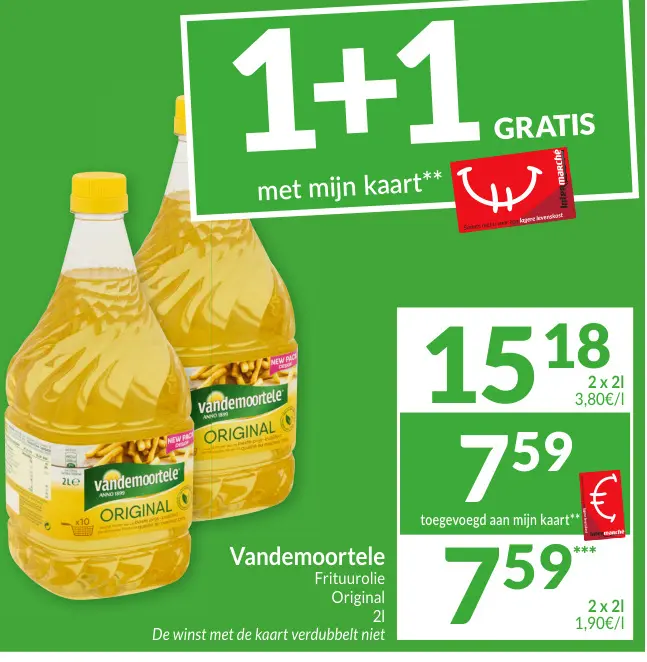 Promotie: Frituurolie Original