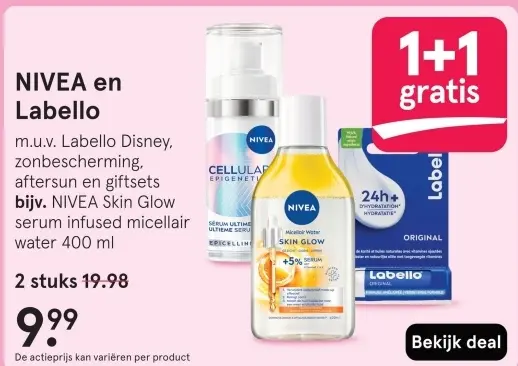 Aanbieding: NIVEA en Labello