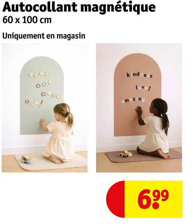 Offre: Autocollant magnétique