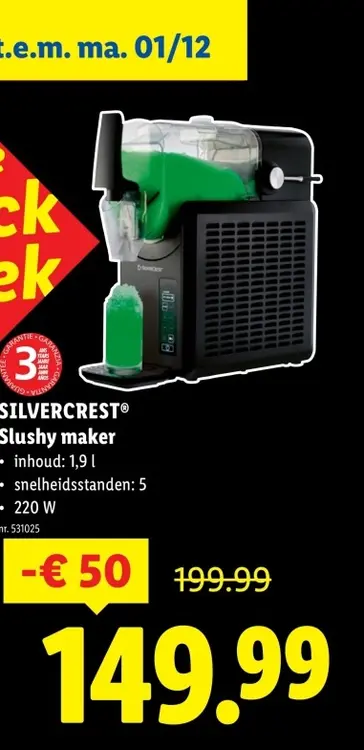 Aanbieding: Slushy maker