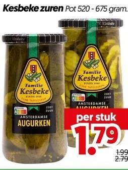 Aanbieding: Kesbeke zuren
