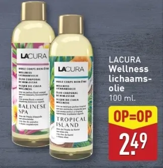 Aanbieding: Wellness lichaams-olie