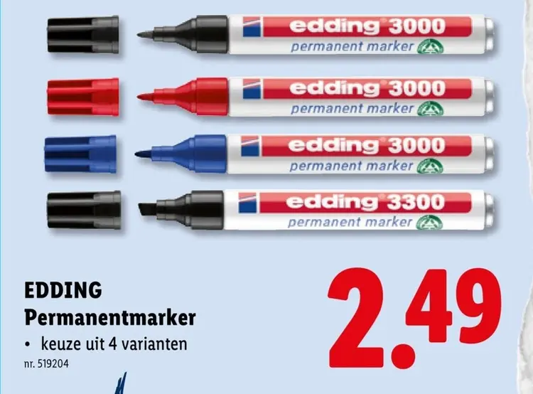 Promotie: Permanentmarker