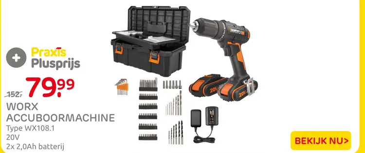 Aanbieding: Accuboormachine