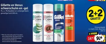 Aanbieding: Gillette en Venus scheerschuim en -gel
