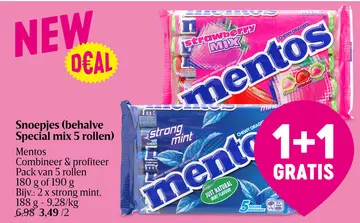 Aanbieding: Snoepjes (behalve Special mix 5 rollen)