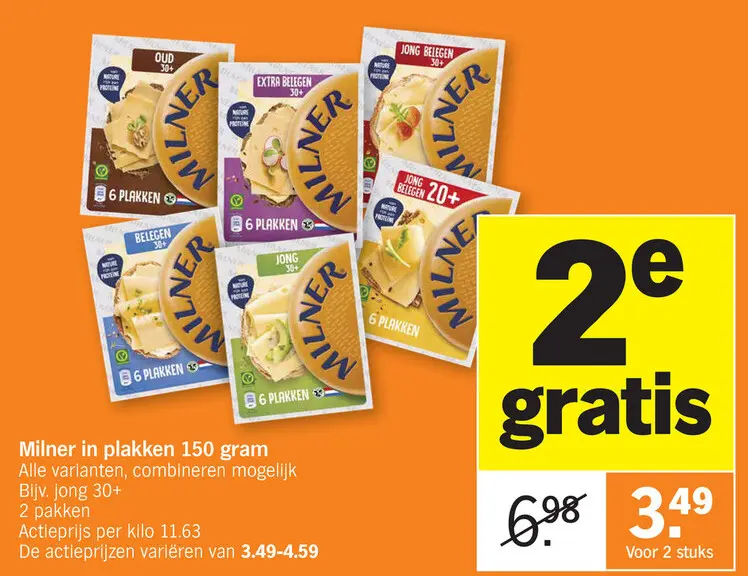 Promotie: Milner in plakken