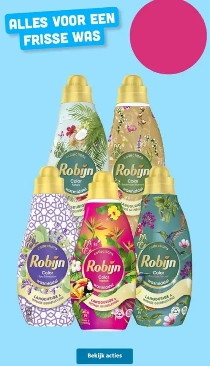 Promotie: Robijn Color Wasmiddel