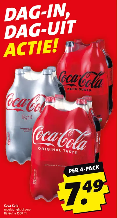 Aanbieding: Coca Cola