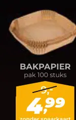 Aanbieding: Bakpapier