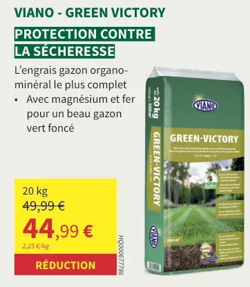 Offre: Green victory protection contre la sécheresse