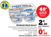 Offre: FROMAGE FRAIS MALO