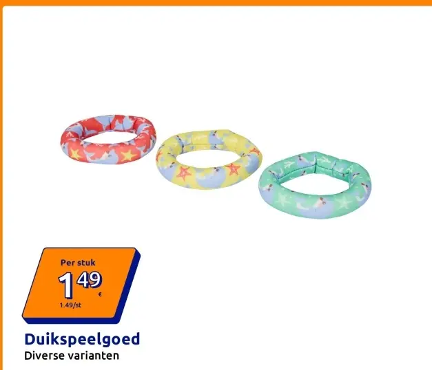 Promotie: Duikspeelgoed