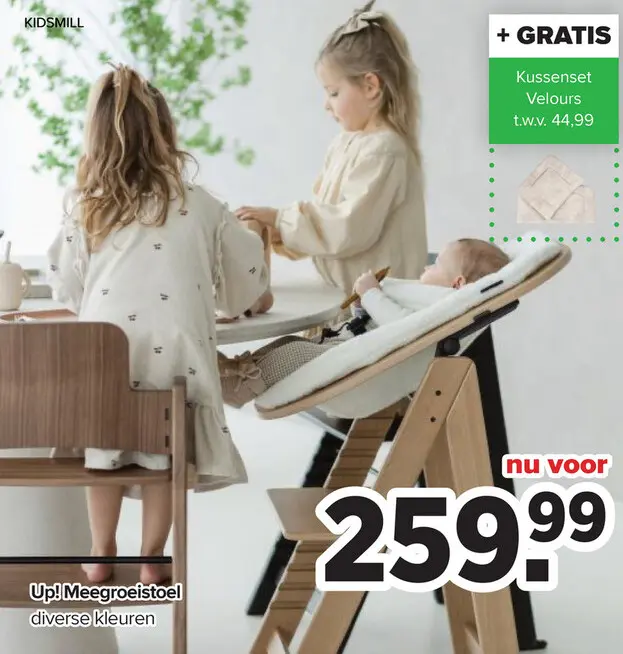 Aanbieding: Meegroeistoel